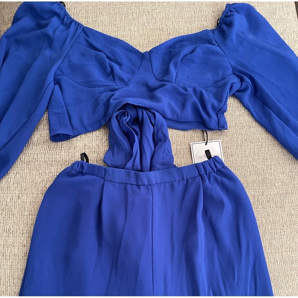 Blue Two-Piece Set - Picture 2 of 2